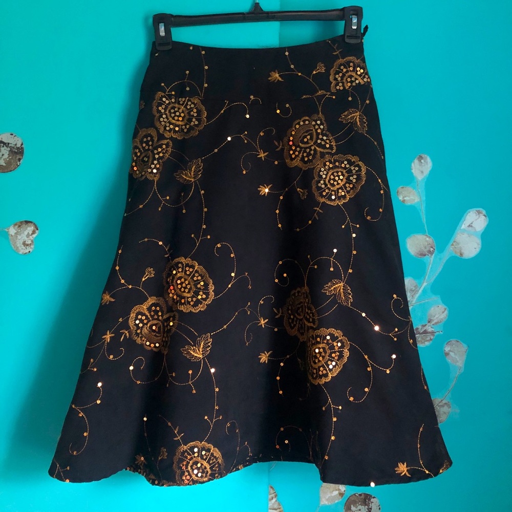Sequin Skirt